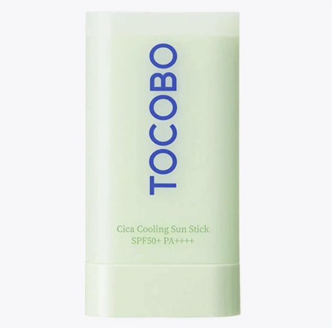 Cica Cooling Sun Stick SPF50+ PA++++, TOCOBO, 18g