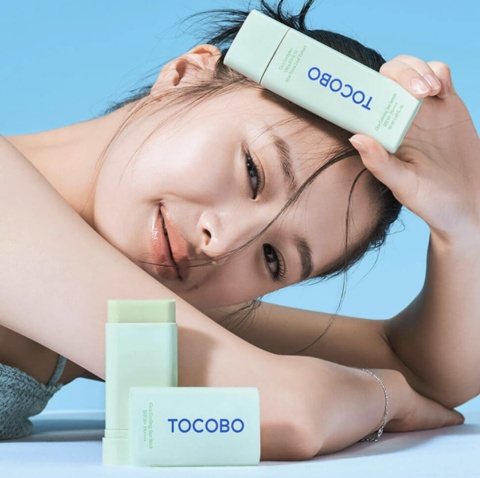 Cica Cooling Sun Stick SPF50+ PA++++, TOCOBO, 18g