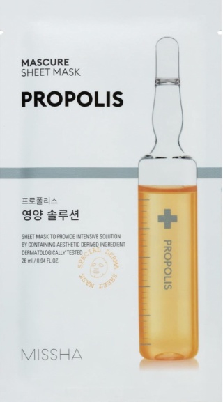 MISSHA - Mascure Propolis Nutrition Sheet Mask- 28ml
