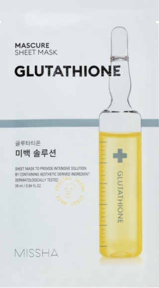 MISSHA - Mascure Sheet Mask Glutathione- 28ml
