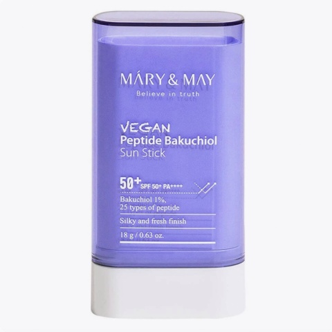 Mary&May - Vegan Peptide Bakuchiol Sun Stick SPF50+/PA++++ - 18g.
