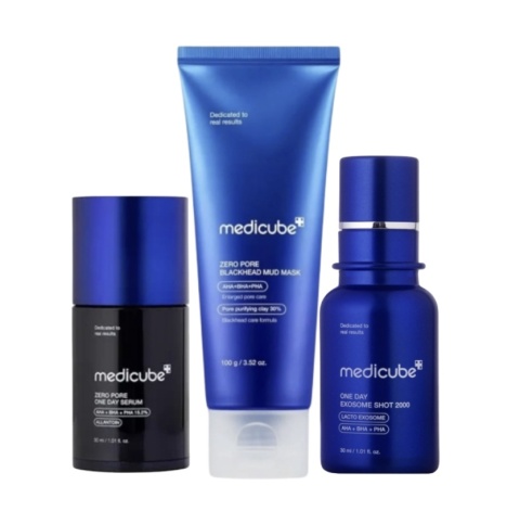 Medicube - Zero Pore Set - Mask + Ampoule + Serum