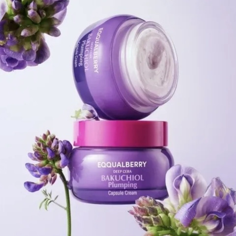 EQQUALBERRY - Bakuchiol Plumping Capsule Cream - 50 ml