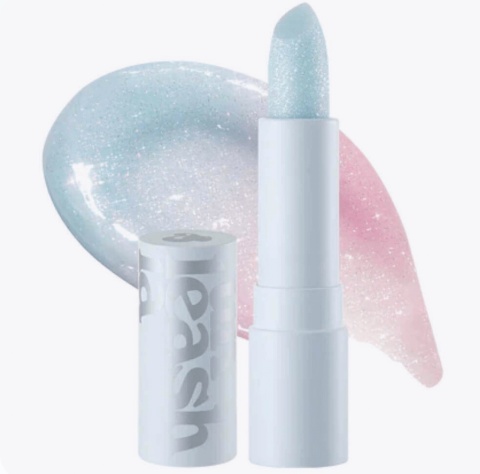 Unleashia - Glacier Vegan Lip Balm - Nawilżający Balsam do Ust z Brokatem