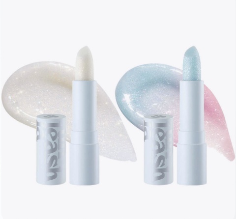 Unleashia - Glacier Vegan Lip Balm - Nawilżający Balsam do Ust z Brokatem