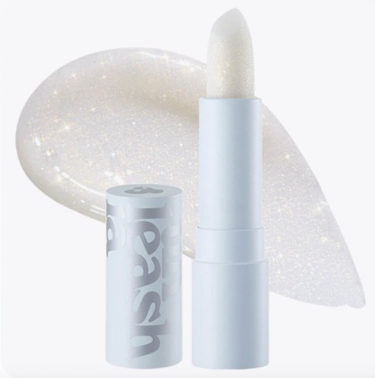 Unleashia - Glacier Vegan Lip Balm - Nawilżający Balsam do Ust z Brokatem