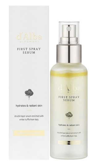 d'Alba - White Truffle First Spray Serum - Nawilżające Serum w Sprayu z Białą Truflą - 100ml