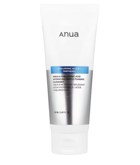 ANUA- 8 Hyaluronic Acid Hydrating Gentle Foaming Cleanser- 150 ml