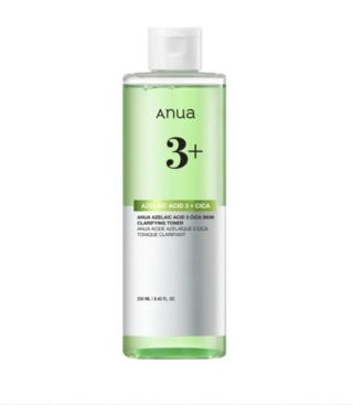 ANUA - Azelaic Acid 3 Cica Skin Clarifying Toner - toner oczyszczający z kwasem azelainowym i wąkrotą azjatycką- 250ml