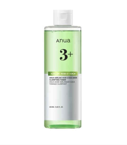 ANUA - Azelaic Acid 3 Cica Skin Clarifying Toner - toner oczyszczający z kwasem azelainowym i wąkrotą azjatycką- 250ml