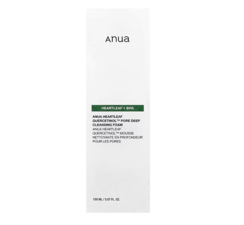 ANUA Heartleaf Quercetinol Pore Deep Cleansing Foam - 150ml