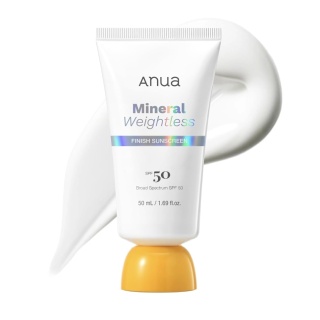 ANUA Mineral Weightless Finish Sunscreen SPF 50 - 50 ml