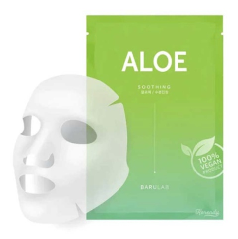 Barulab - Aloe Smoothing Face Mask, 23g