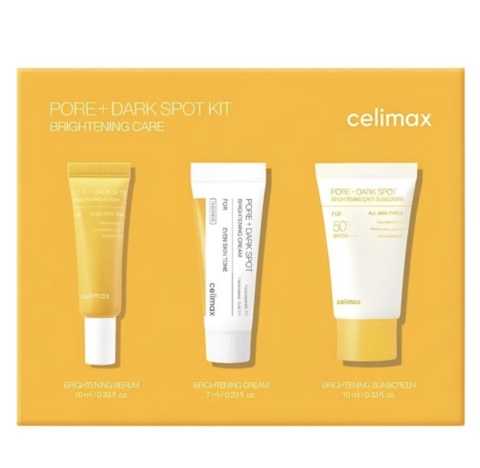 Celimax Pore+Dark Spot Brightening Kit - 10ml+7ml+10ml