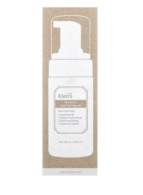 Dear, Klairs - Intensywna, nawilżająca pianka oczyszczająca - 100 ml