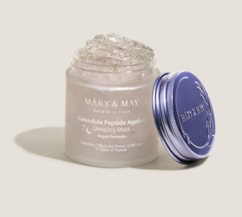 MARY&MAY - Calendula Peptide Ageless Sleeping Mask - 110g