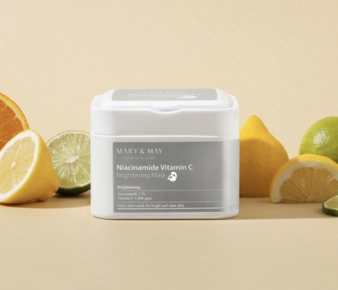Mary&May Niacinamide Vitamin C Mask 30 szt.