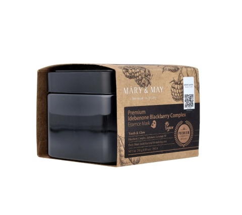 Mary&May - Premium Idebenone Blackberry Complex Essence Mask - 20szt.