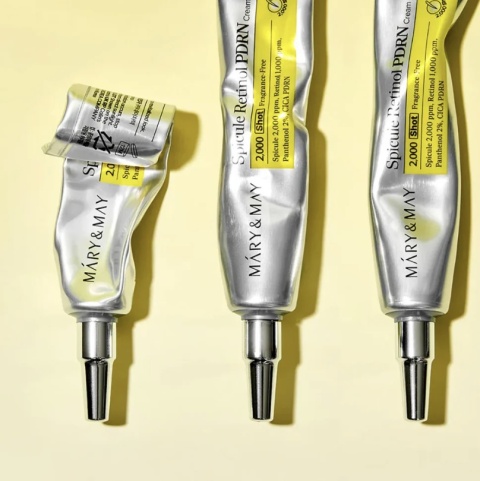 Mary&May - Spicule Retinol PDRN Cream - Ujędrniający Krem do Twarzy - 15g