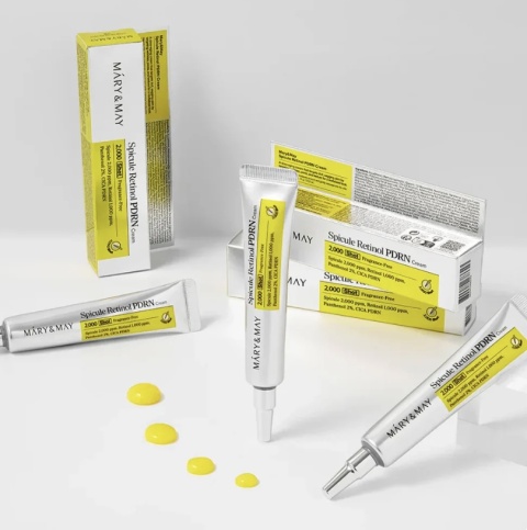 Mary&May - Spicule Retinol PDRN Cream - Ujędrniający Krem do Twarzy - 15g