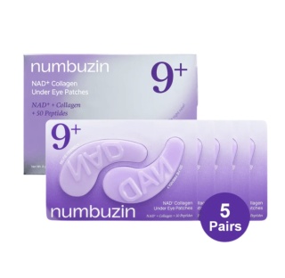 NUMBUZIN No.9 NAD+ Collagen Under Eye Patches kolagenowe płatki pod oczy 5 par