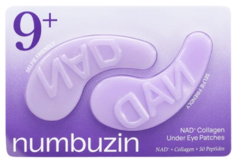 NUMBUZIN No.9 NAD+ Collagen Under Eye Patches kolagenowe płatki pod oczy 5 par