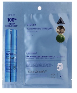 VT Cosmetics - Hydrop Reedle Shot 100hL 2-Step Mask
