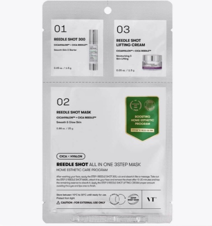 VT Cosmetics Reedle Shot All In One 3-Step Mask