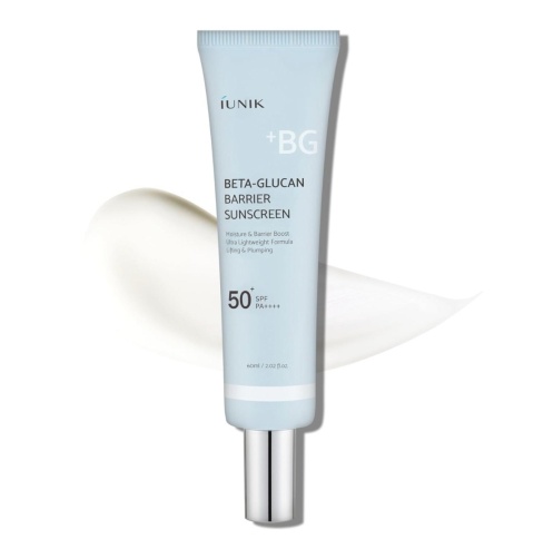 iUNIK Beta Glucan Barrier Sunscreen 60ml nawilżający krem z filtrem