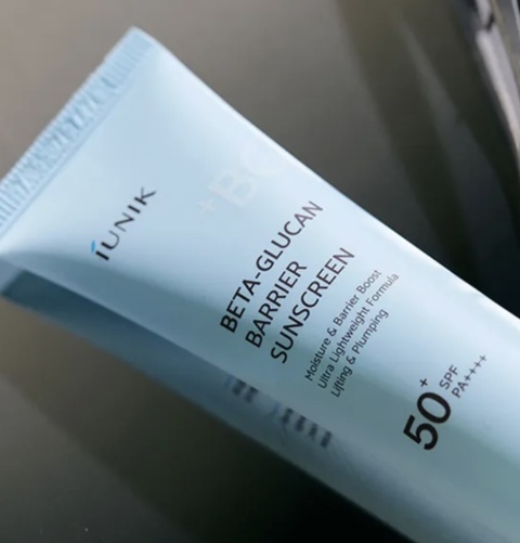 iUNIK Beta Glucan Barrier Sunscreen 60ml nawilżający krem z filtrem