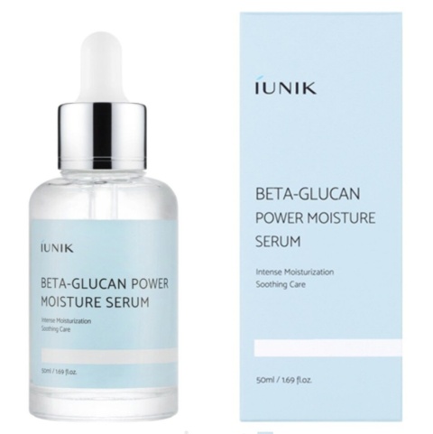 iUNIK - Beta-Glucan Power Moisture Serum - Nawilżająco-Kojące Serum do Twarzy - 50ml