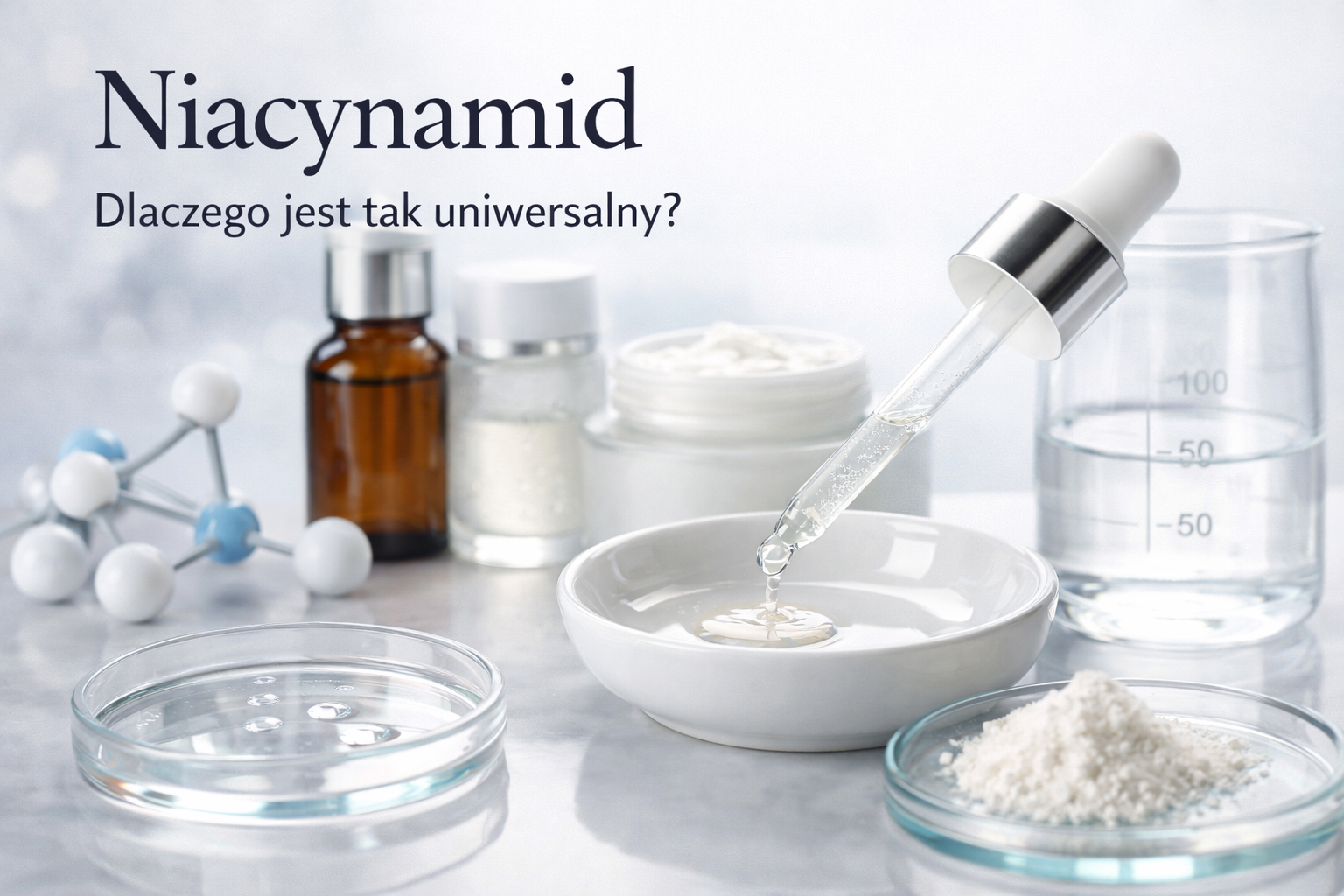 Niacynamid - dlaczego ten składnik jest tak uniwersalny?
